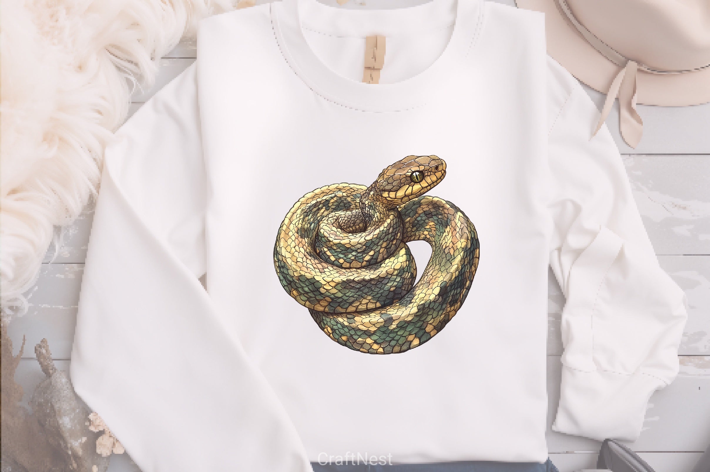 Adder Snake Clipart Bundle - CraftNest - Digital Crafting and Art