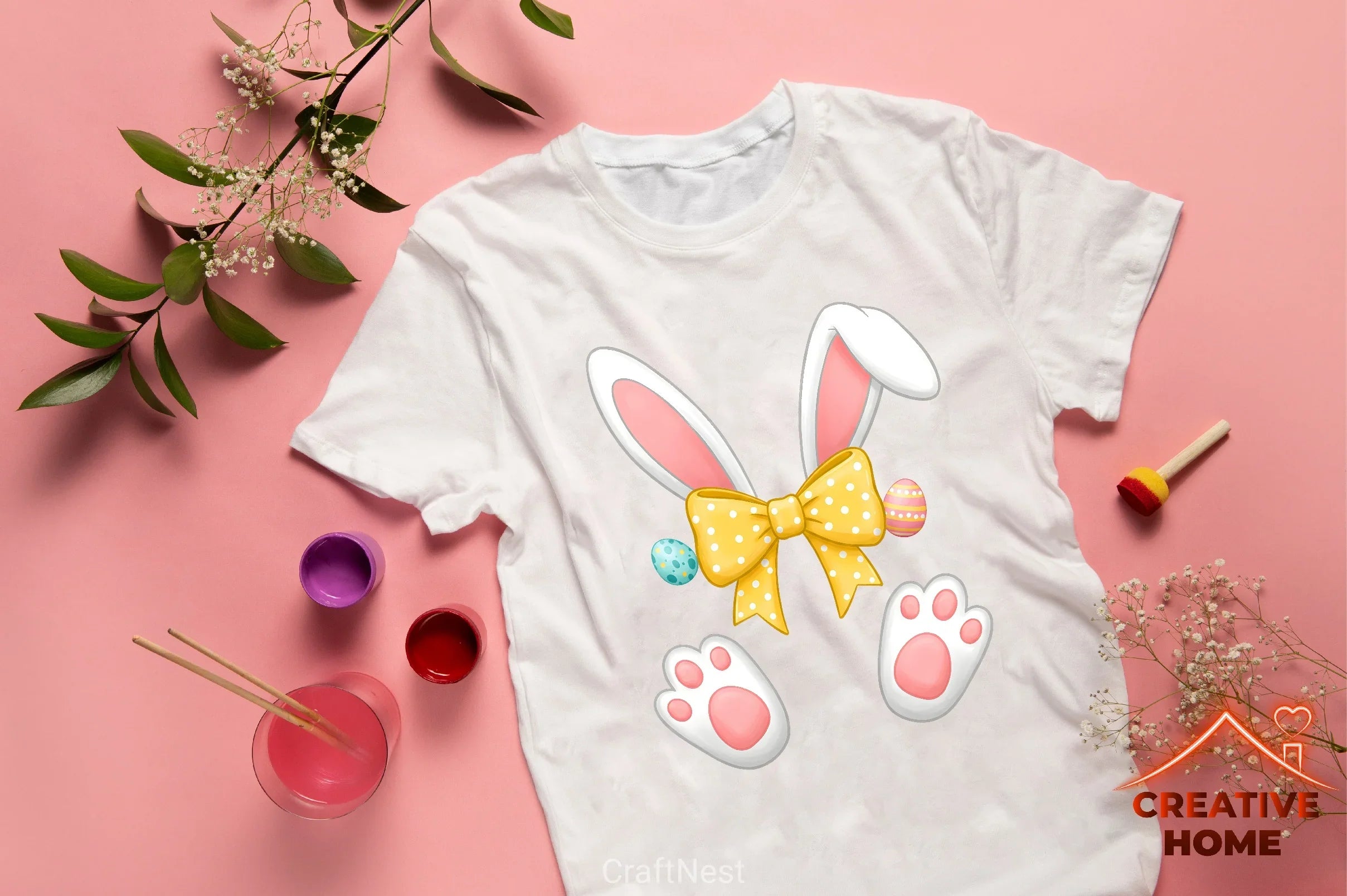 Easter Bunny Clipart Bundle 31 - CraftNest - Digital Crafting and Art