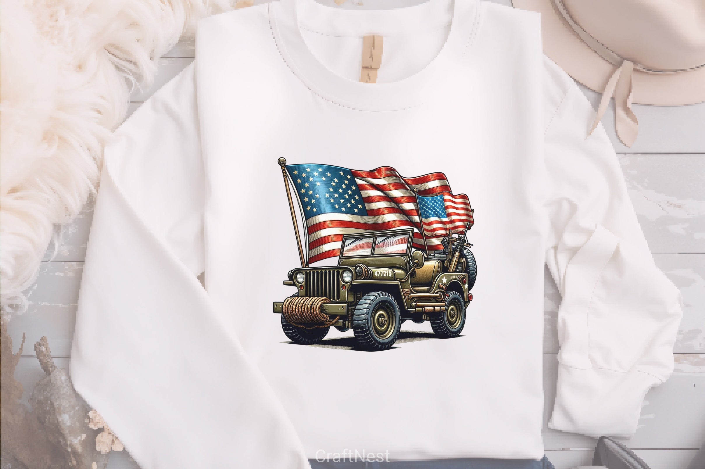 4th July Military Clipart Bundle - CraftNest - Digital Crafting and Art