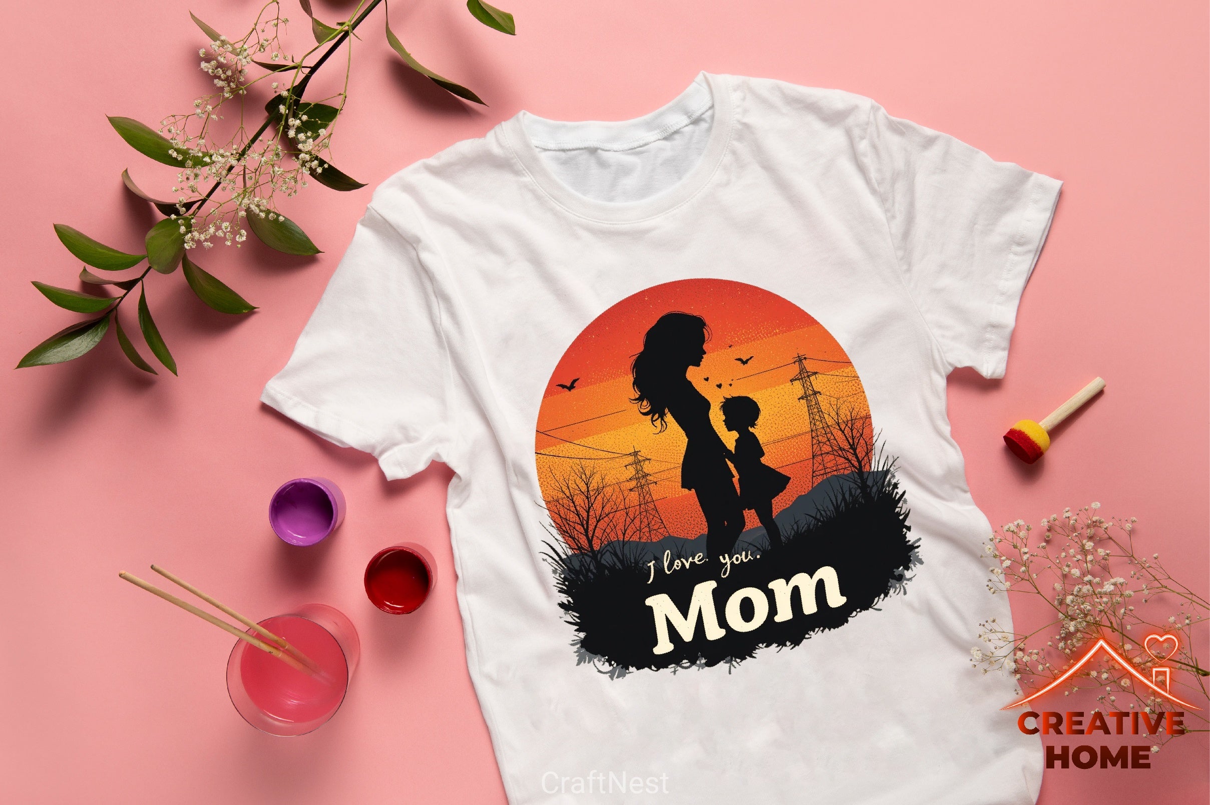 Mother's Day T Shirt Design Bundle - CraftNest - Digital Crafting and Art