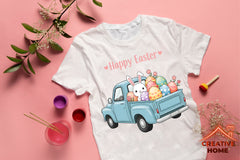 Easter Bunny Truck Clipart Bundle 7 - CraftNest - Digital Crafting and Art