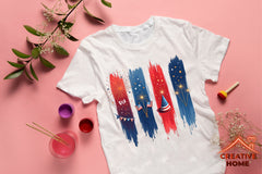 Patriotic Day Brushstrokes Clipart Bundle 1 - CraftNest - Digital Crafting and Art