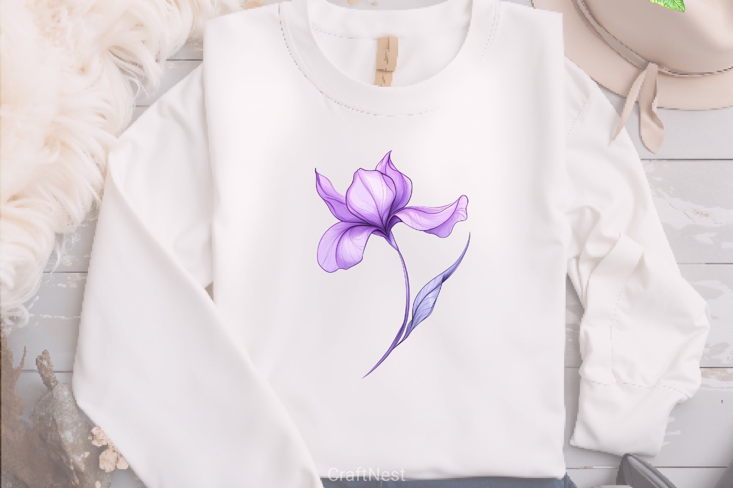 Wildflowers Floral Clipart Bundle - CraftNest - Digital Crafting and Art