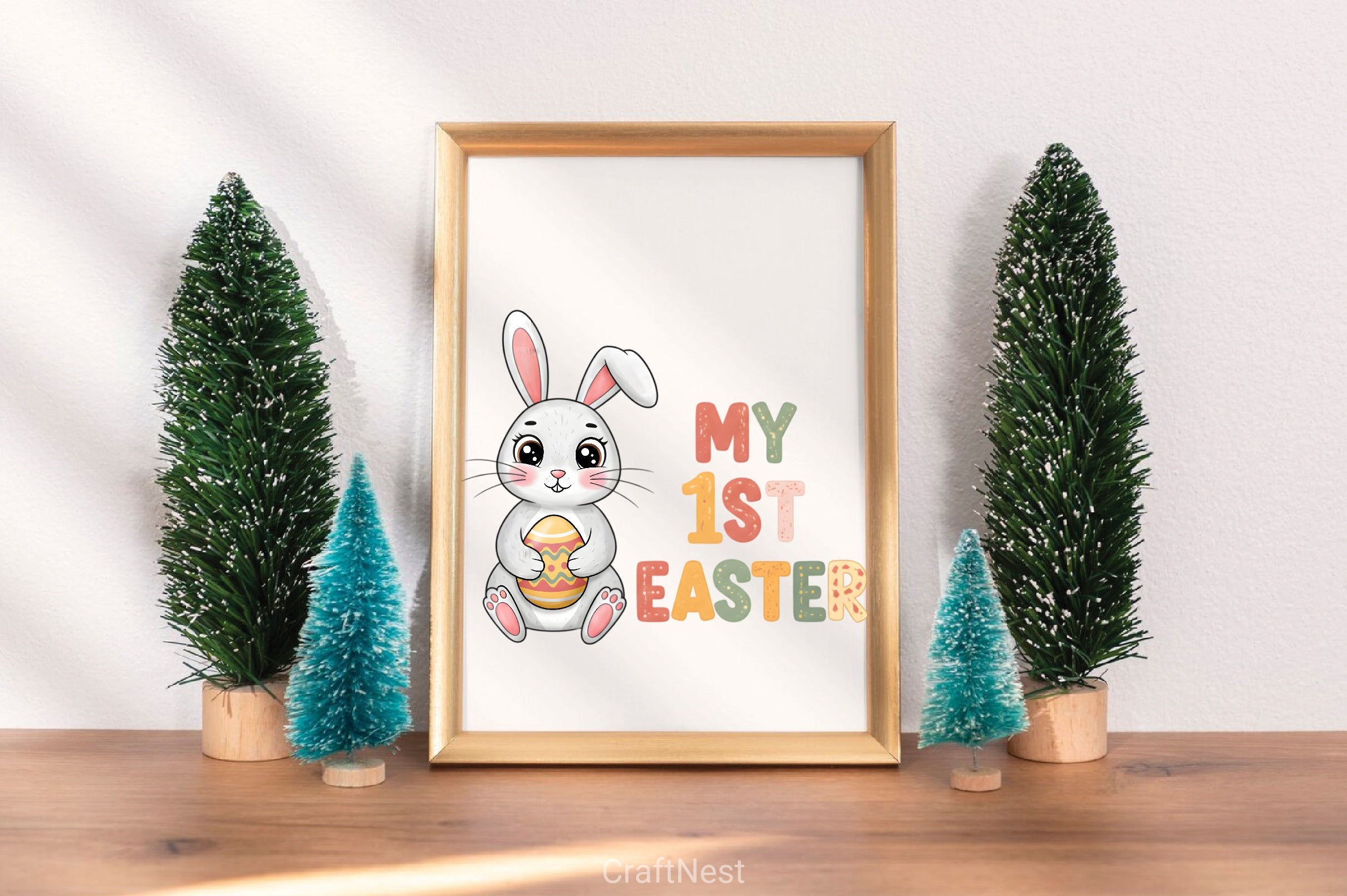 My 1st Easter Bunny Clipart Bundle 41 - CraftNest - Digital Crafting and Art