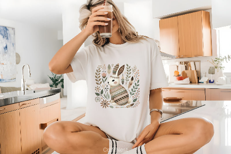 Boho Easter Clipart Bundle 4 - CraftNest - Digital Crafting and Art