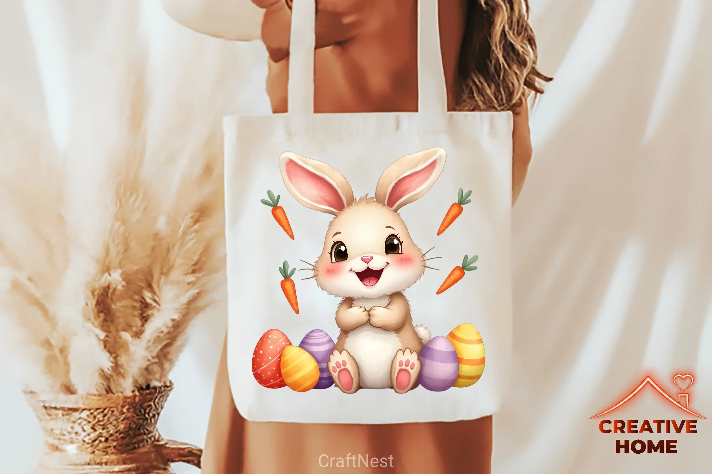 Easter Bunny Clipart Bundle 50 - CraftNest - Digital Crafting and Art