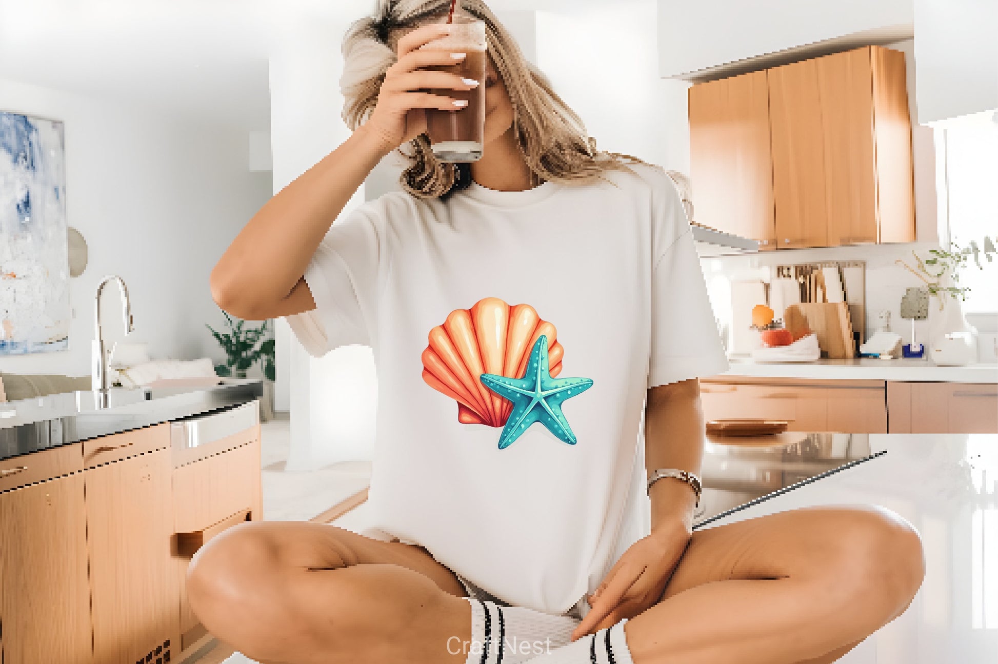 Summer Seashell Clipart Bundle 4 - CraftNest - Digital Crafting and Art