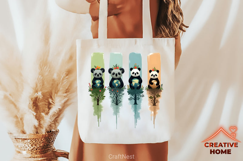 Earth Day Animal Brushstrokes Clipart Bundle - CraftNest - Digital Crafting and Art