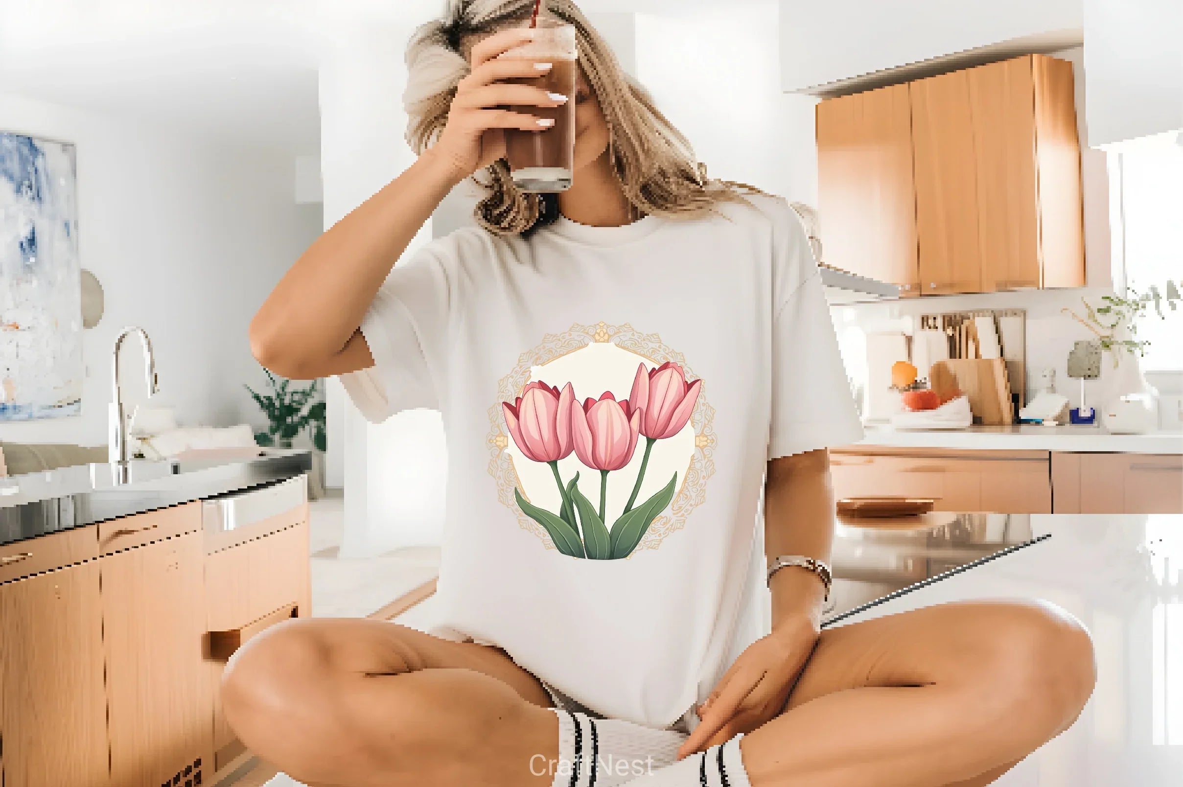 Spring Tulip Clipart Bundle 4 - CraftNest - Digital Crafting and Art