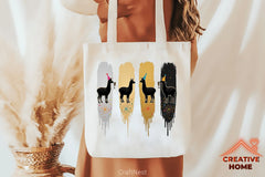 Festive Llama Reindeer Clipart Bundle - CraftNest - Digital Crafting and Art