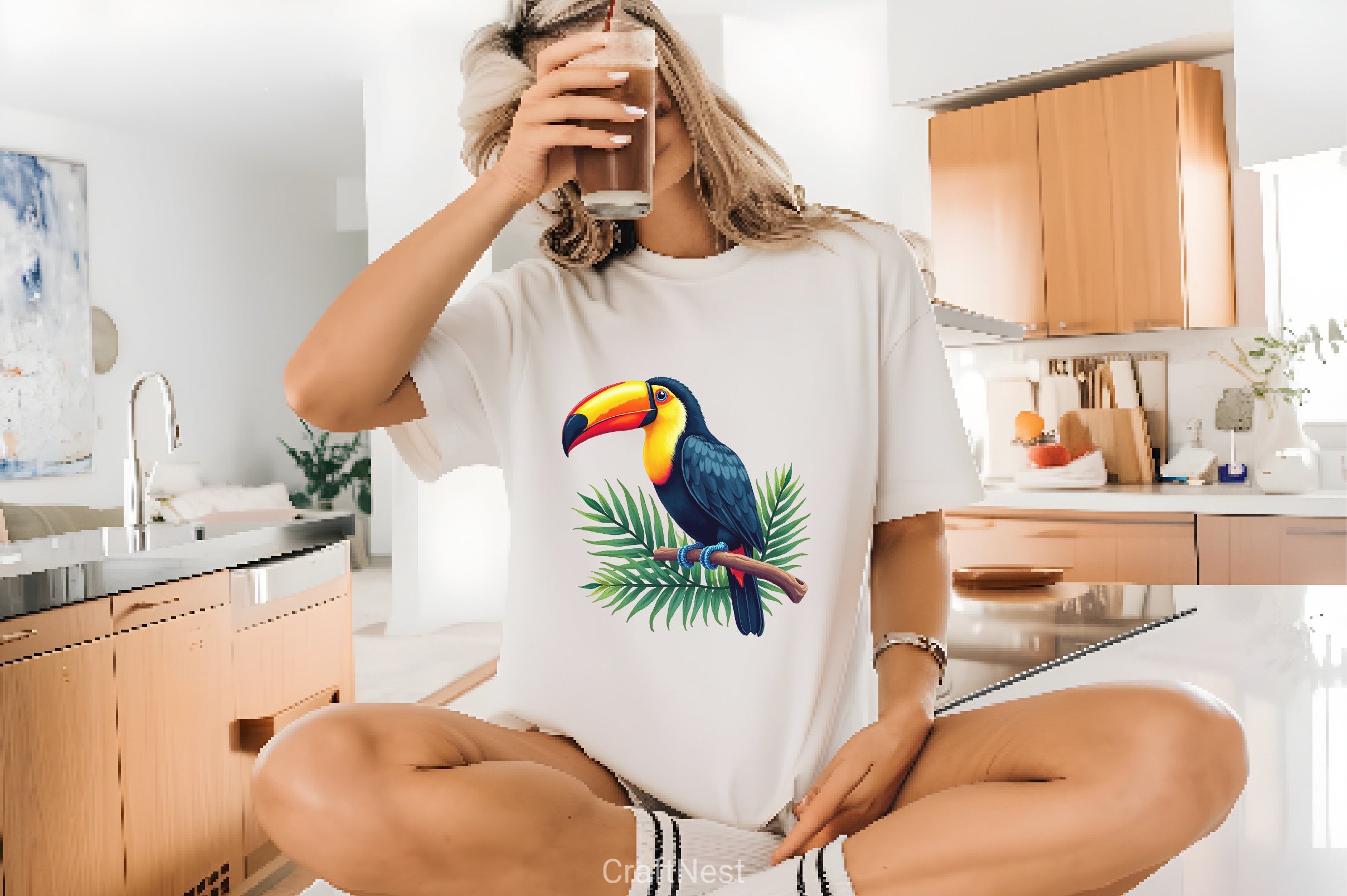 Tropical Animals Clipart Bundle - CraftNest - Digital Crafting and Art