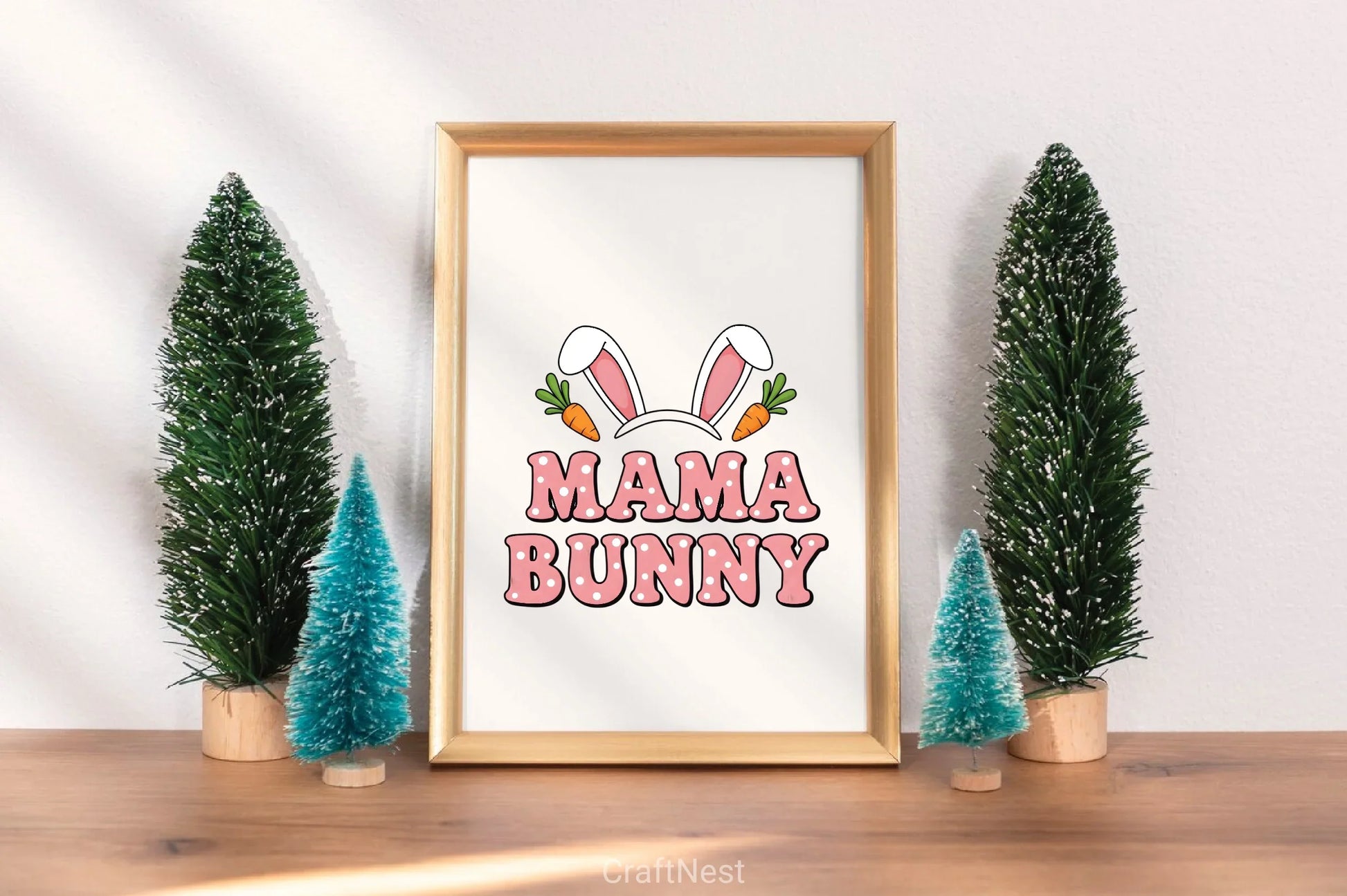 Mama Bunny Easter Clipart Bundle - CraftNest - Digital Crafting and Art