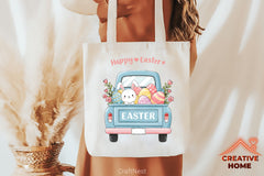 Easter Bunny Truck Clipart Bundle 1 - CraftNest - Digital Crafting and Art