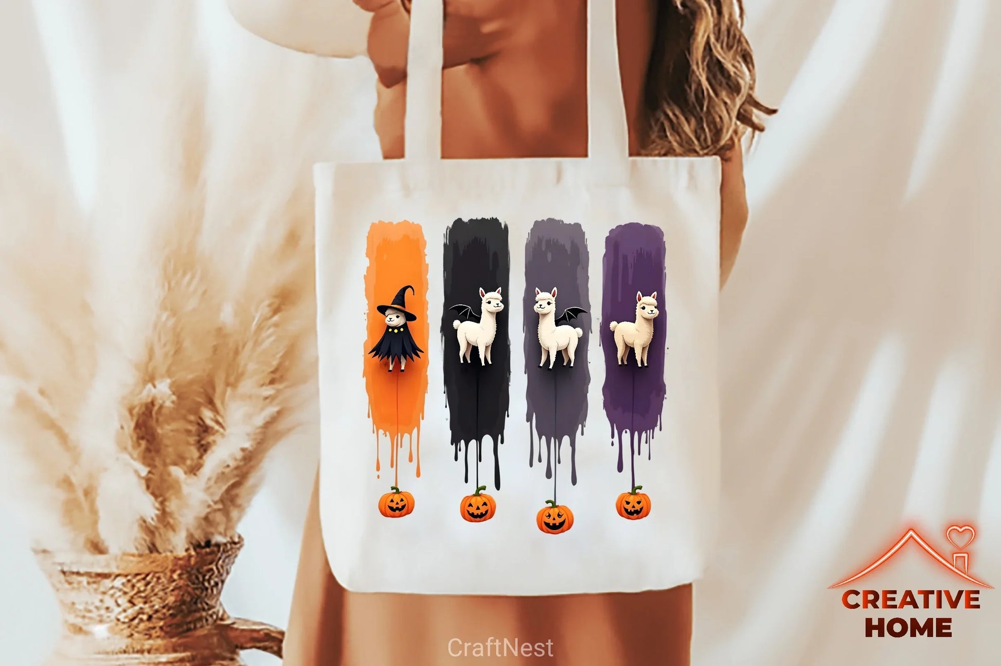 Halloween Alpacas Clipart Bundle - CraftNest - Digital Crafting and Art