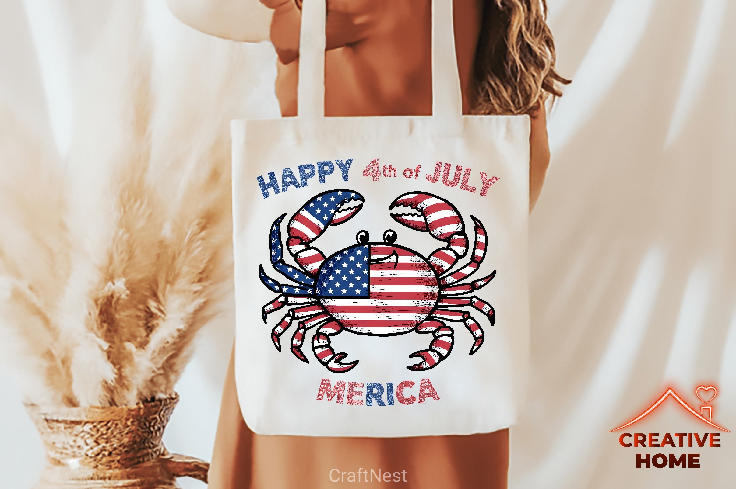 Patriotic Crab Clipart Bundle - CraftNest - Digital Crafting and Art