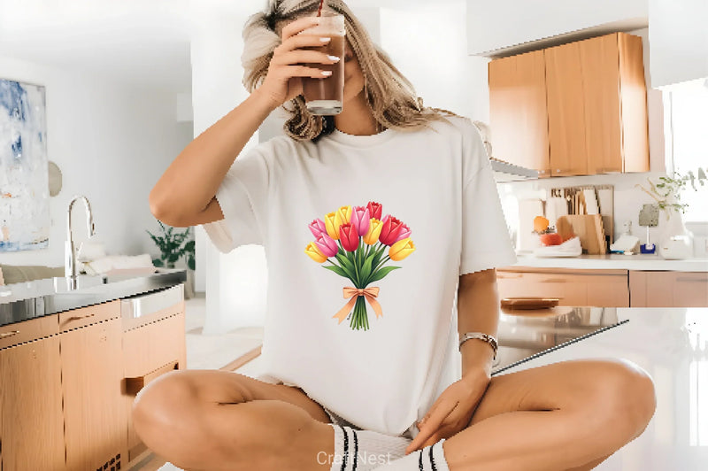 Spring Flowers Clipart Bundle 10 - CraftNest - Digital Crafting and Art