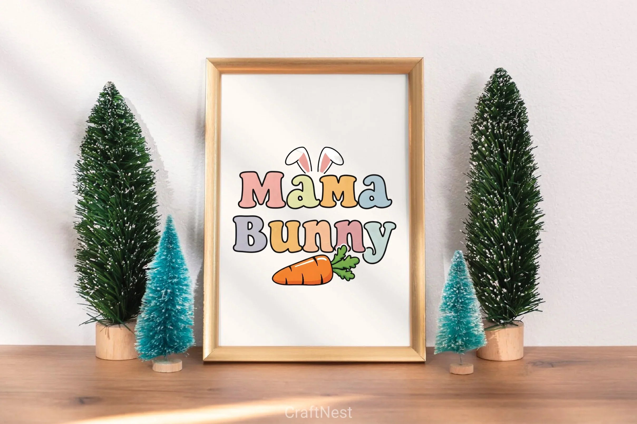 Mama Bunny Clipart Bundle - CraftNest - Digital Crafting and Art