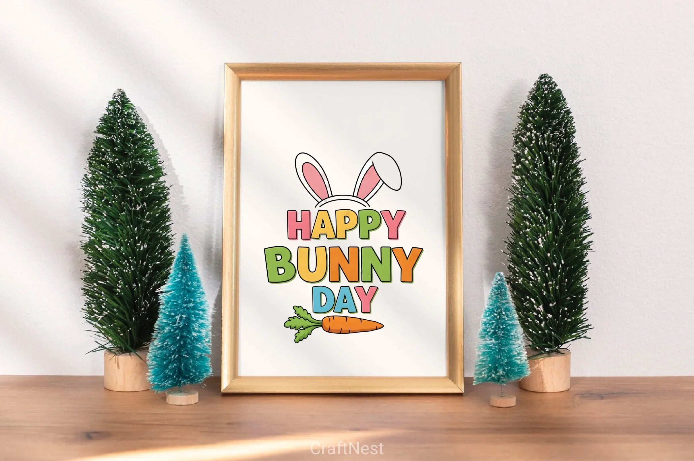 Happy Bunny Day Clipart Bundle - CraftNest - Digital Crafting and Art
