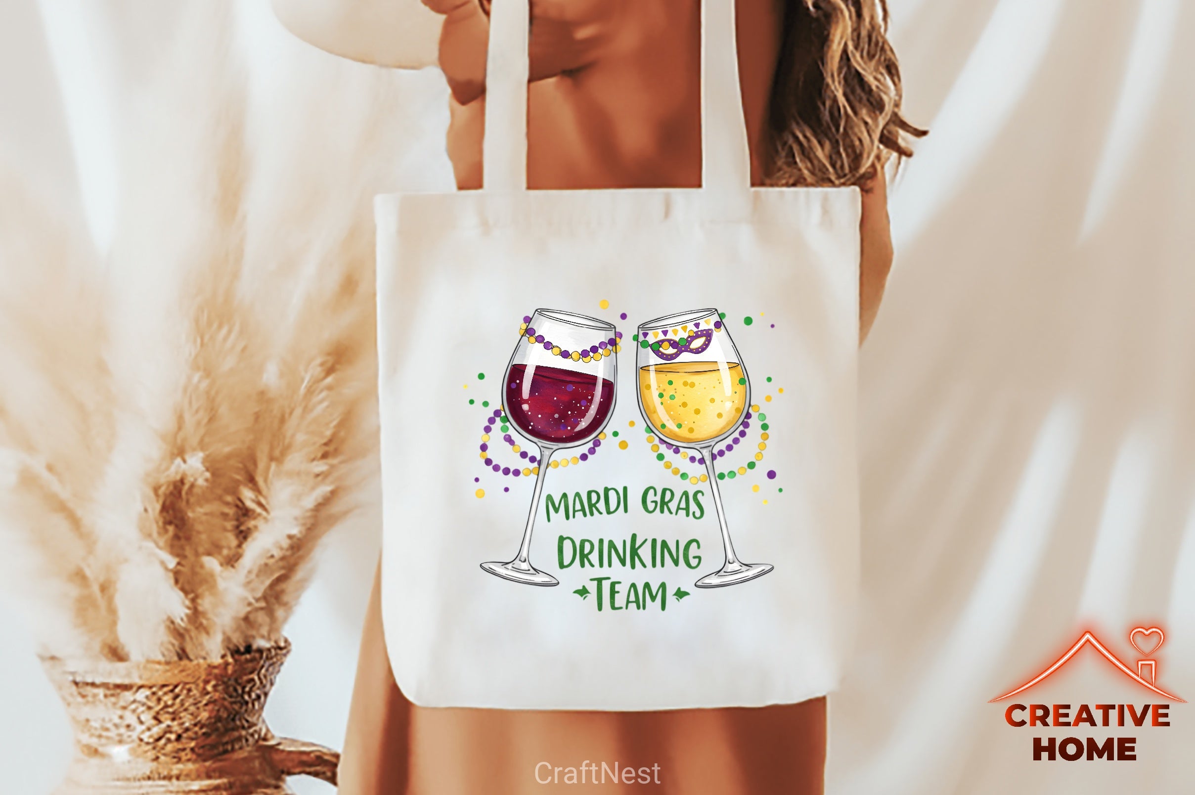 Mardi Gras Drinking Team Clipart Bundle - CraftNest - Digital Crafting and Art