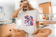 4th of July Unicorn Clipart Bundle 4 - CraftNest - Digital Crafting and Art