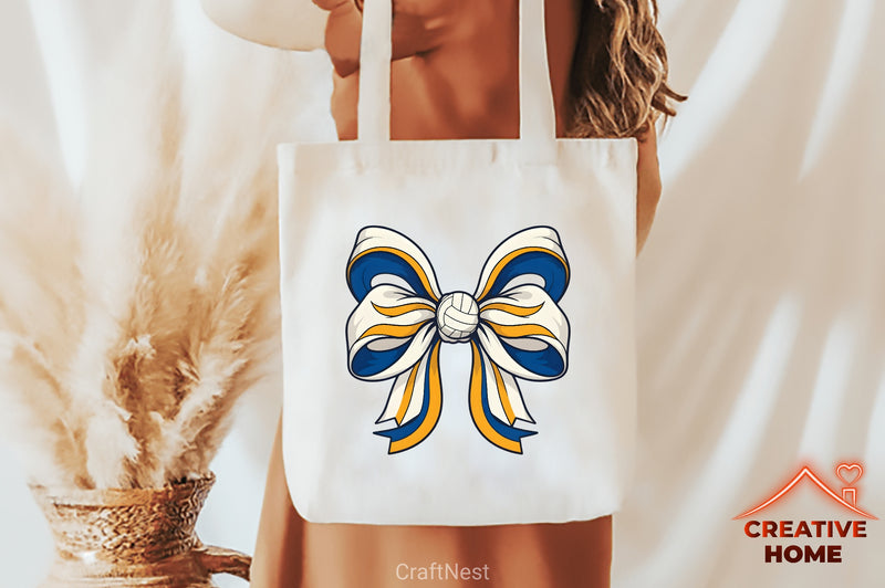 Volleyball Bow Clipart Bundle - CraftNest - Digital Crafting and Art