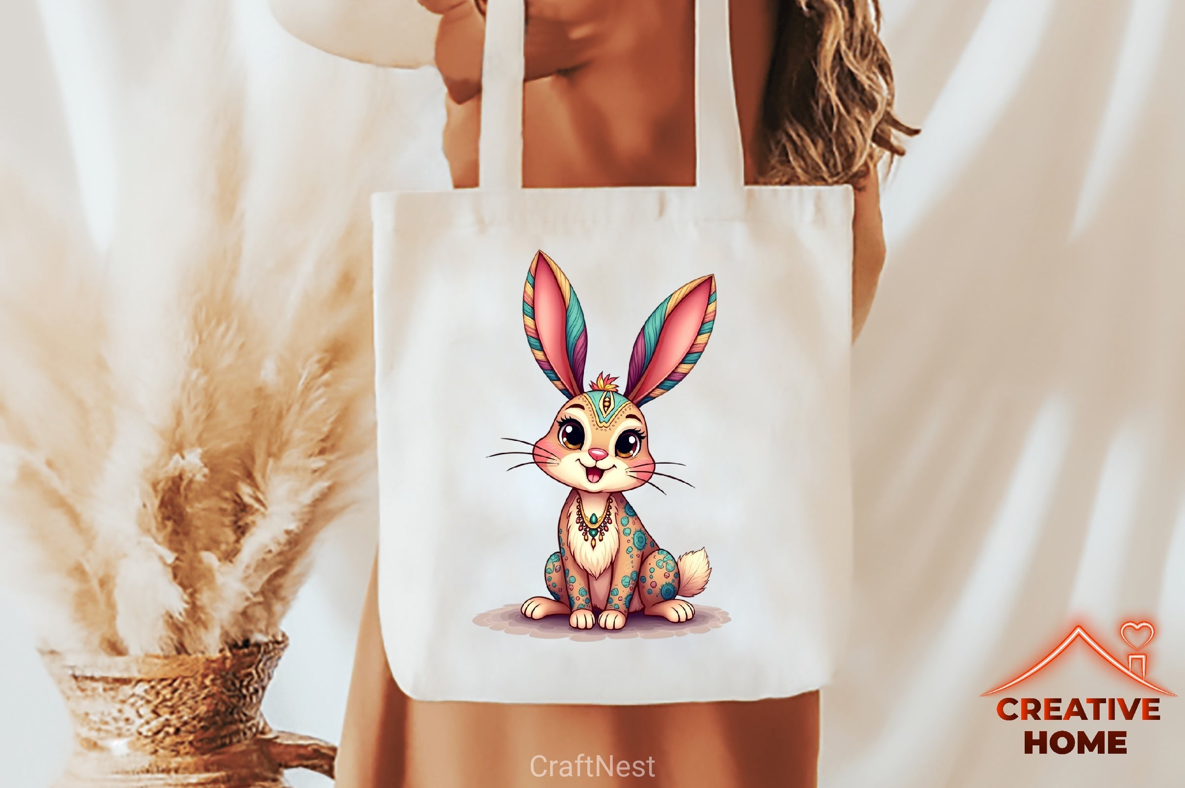 Boho Easter Clipart Bundle 6 - CraftNest - Digital Crafting and Art