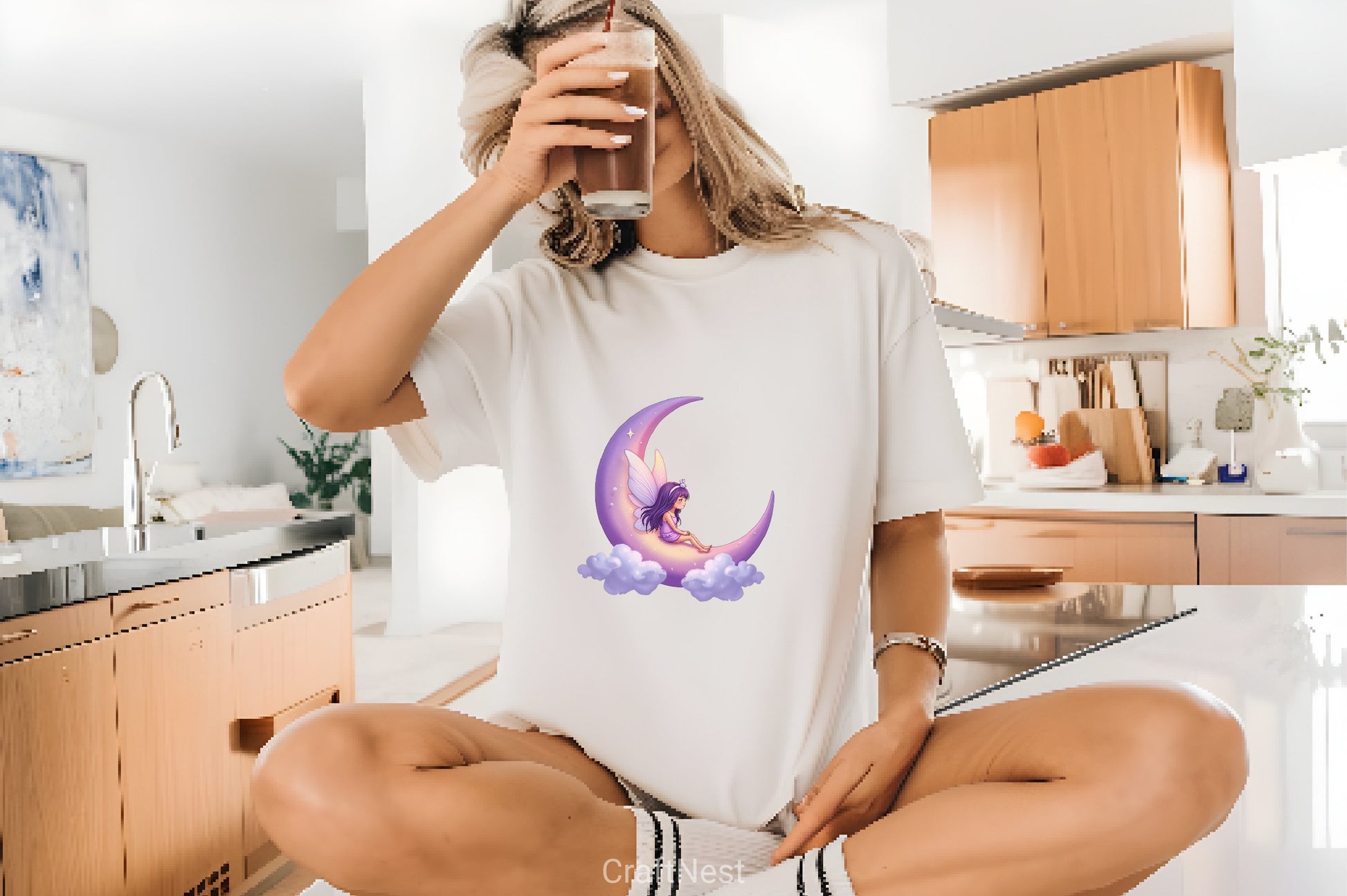 Enchanted Purple Fairy Clipart Bundle - CraftNest - Digital Crafting and Art