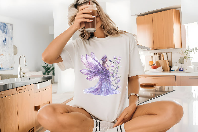 Spring Fairy Clipart Bundle 5 - CraftNest - Digital Crafting and Art