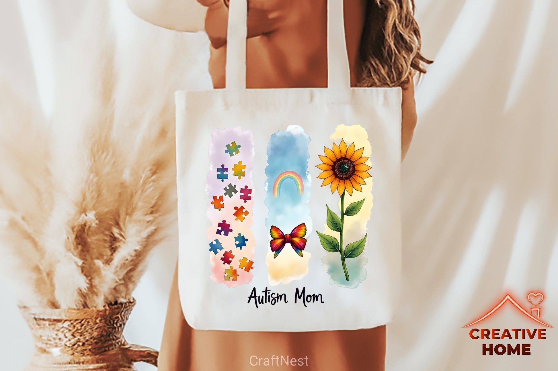 Vibrant Autism Awareness Brushstrokes Bundle - CraftNest - Digital Crafting and Art