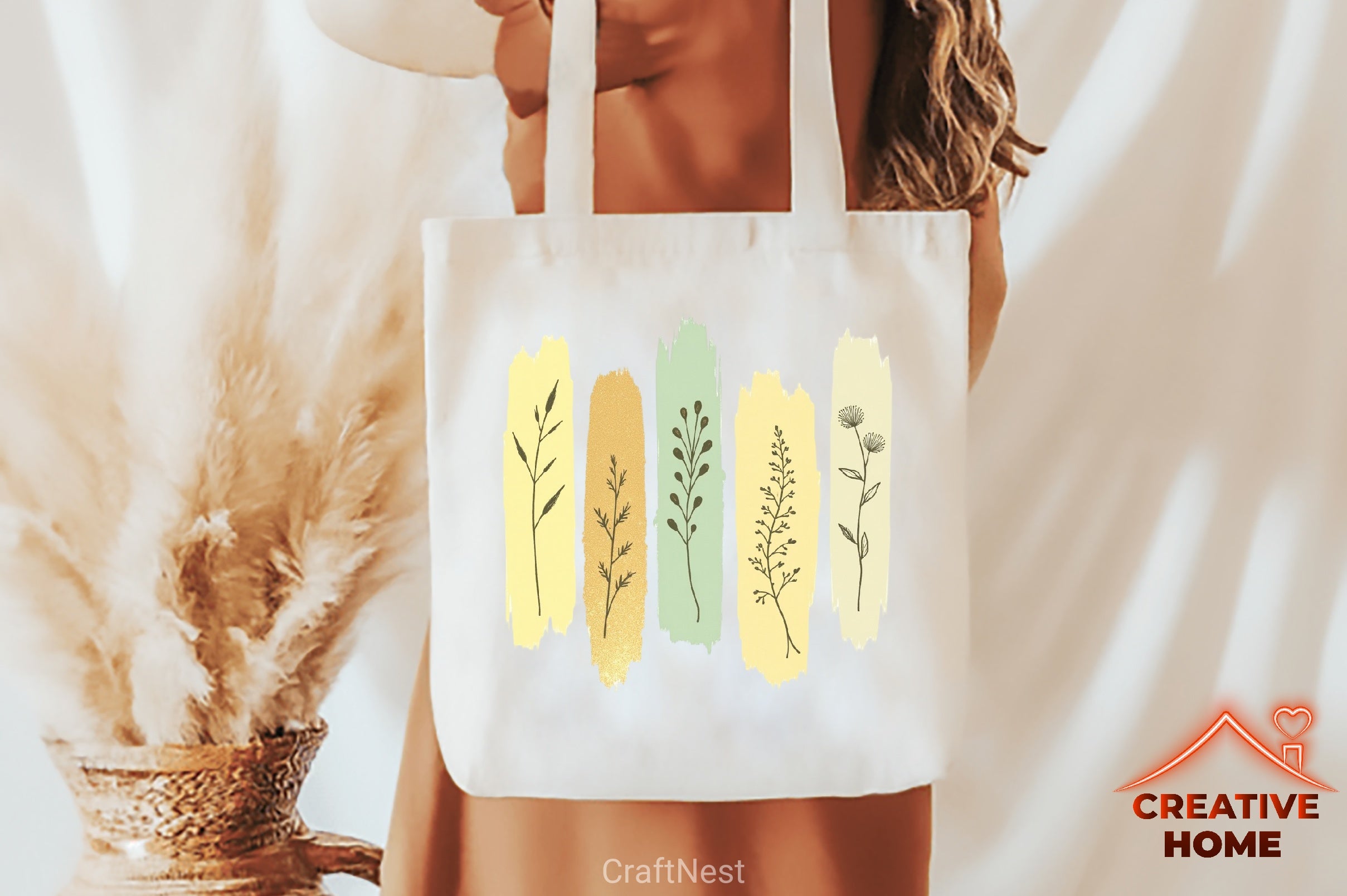 Boho Wildflowers Clipart Bundle - CraftNest - Digital Crafting and Art