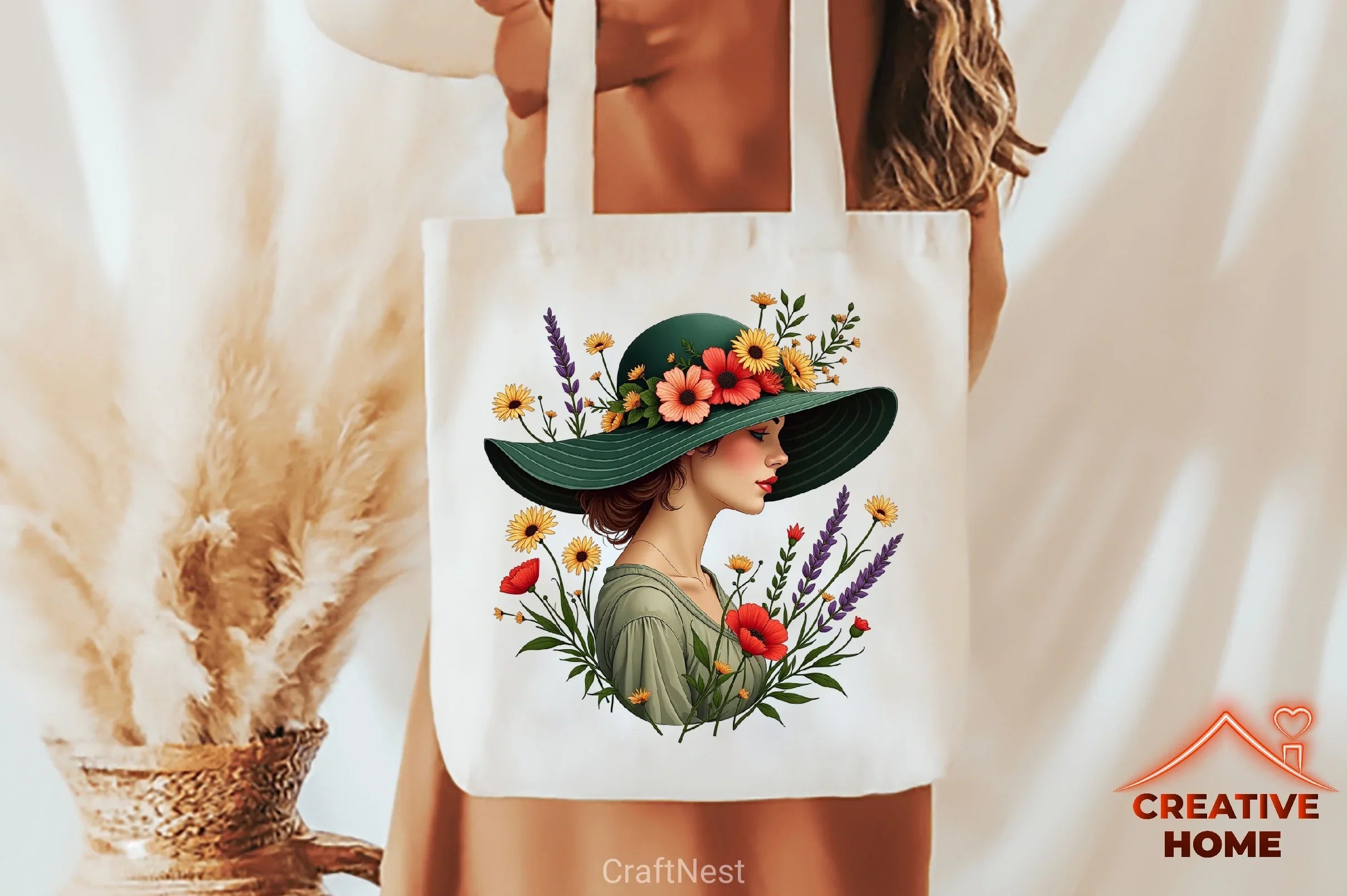 Spring Hat. Sign Spring Hats Clipart Bundle