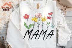 Mom Hand Lettered SVG Bundle - CraftNest - Digital Crafting and Art