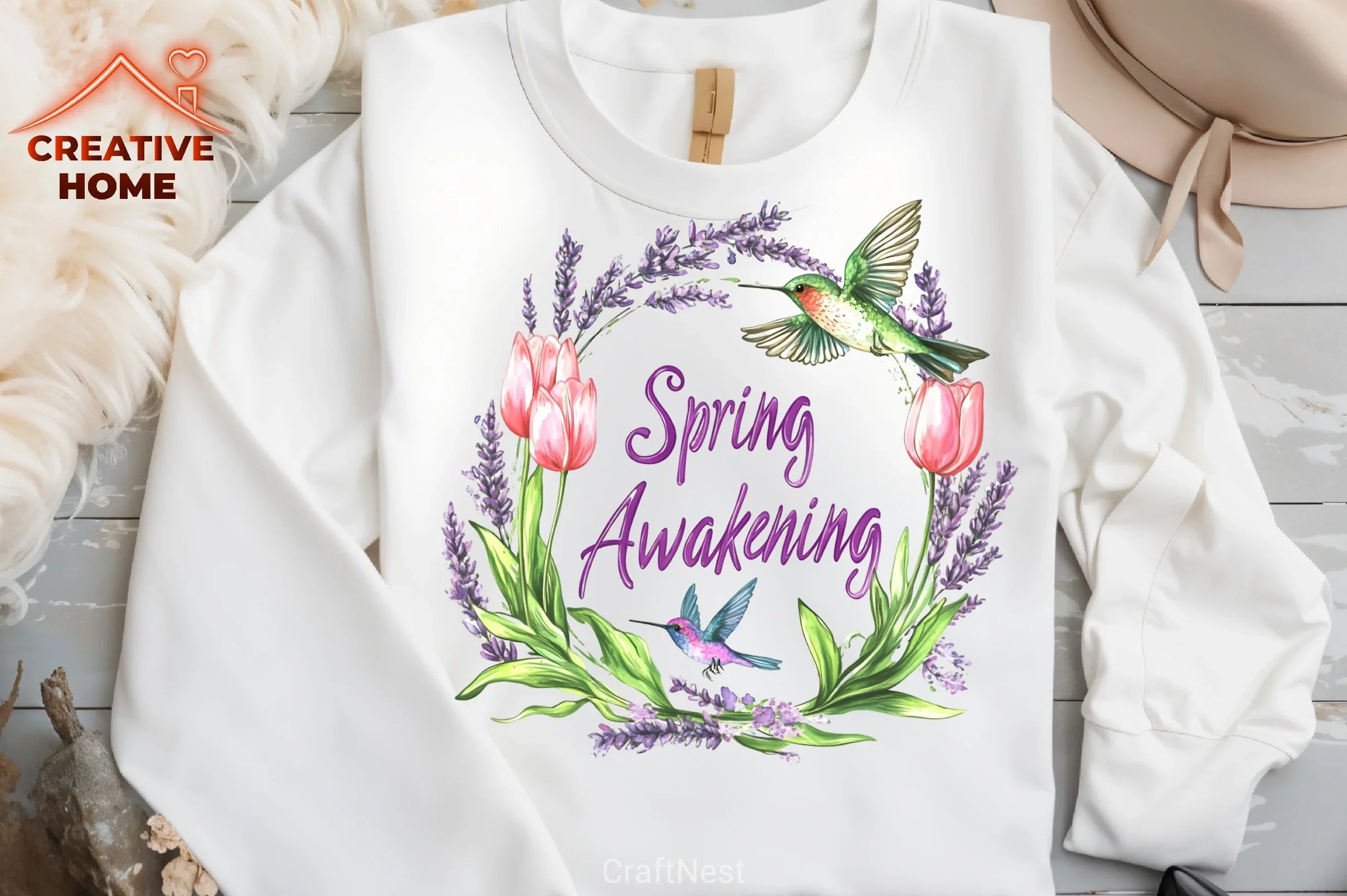 Spring Awakening Clipart Bundle - CraftNest - Digital Crafting and Art