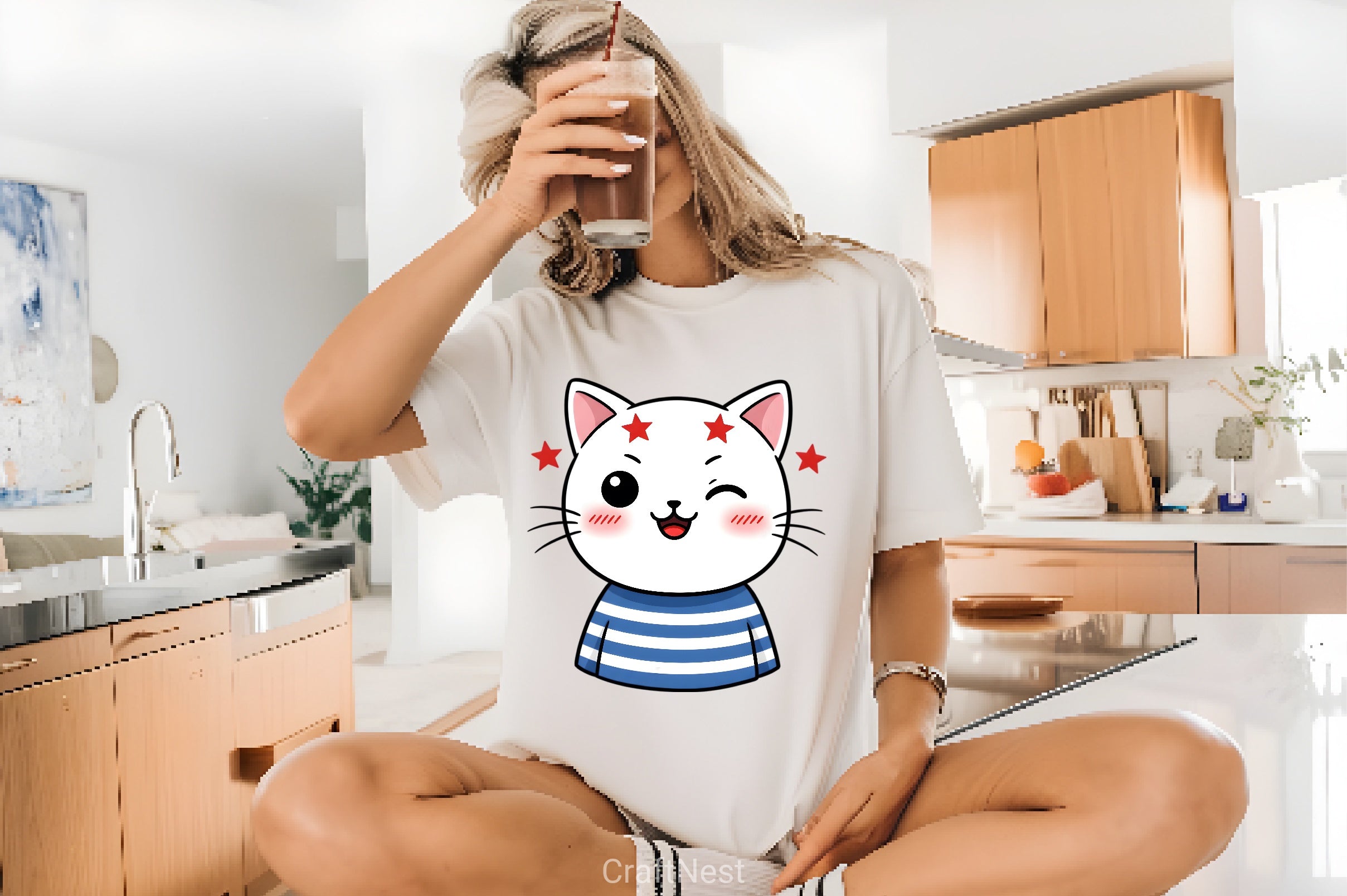 Patriotic Cats 4th of July Clipart Bundle - CraftNest - Digital Crafting and Art