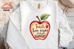 Teach Love Inspire Clipart Bundle 2 - CraftNest - Digital Crafting and Art
