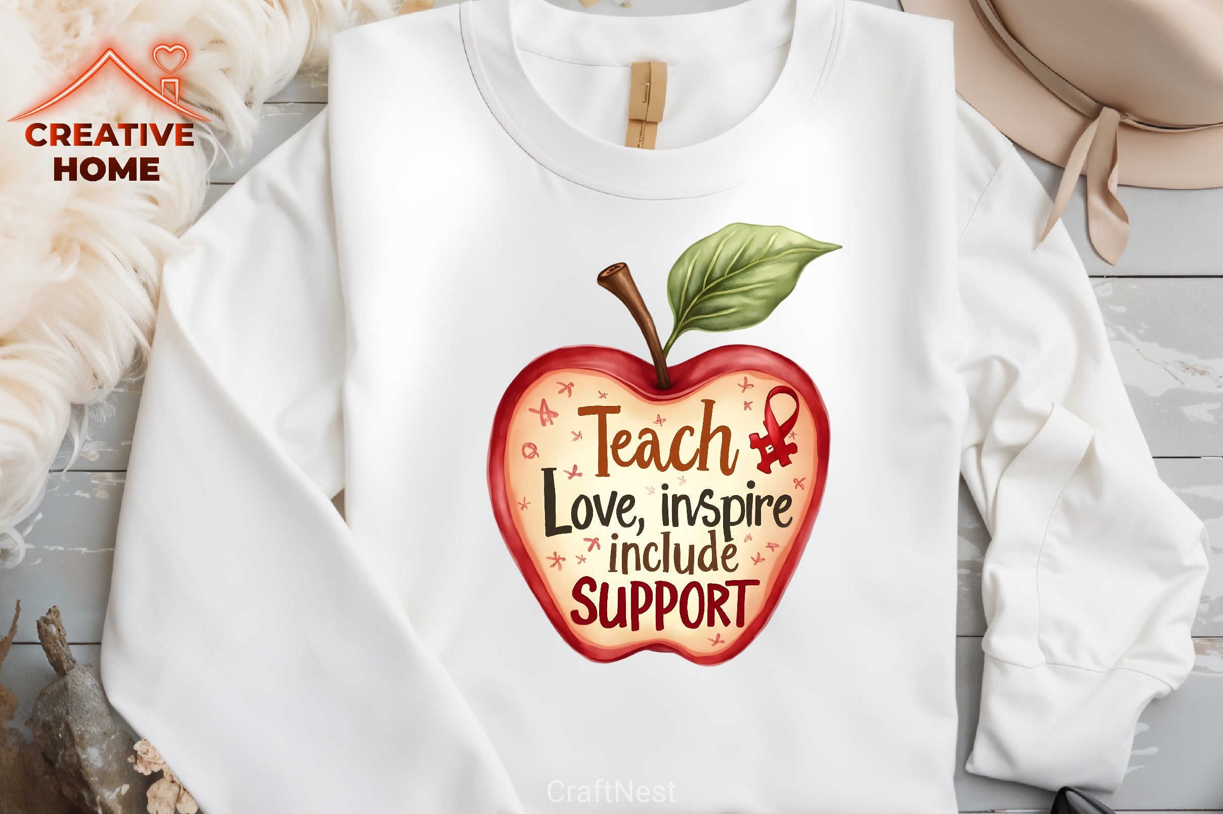 Teach Love Inspire Clipart Bundle 2 - CraftNest - Digital Crafting and Art