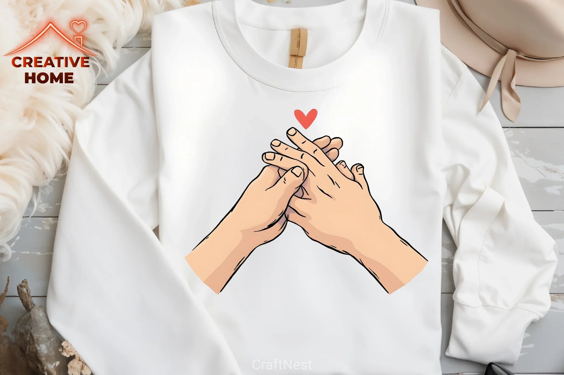 Holding Hands Couple Clipart Bundle - CraftNest - Digital Crafting and Art