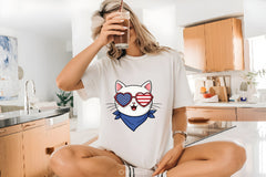 Patriotic Cat 4th July Clipart Bundle - CraftNest - Digital Crafting and Art