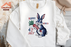Patriotic Rabbit Clipart Bundle - CraftNest - Digital Crafting and Art