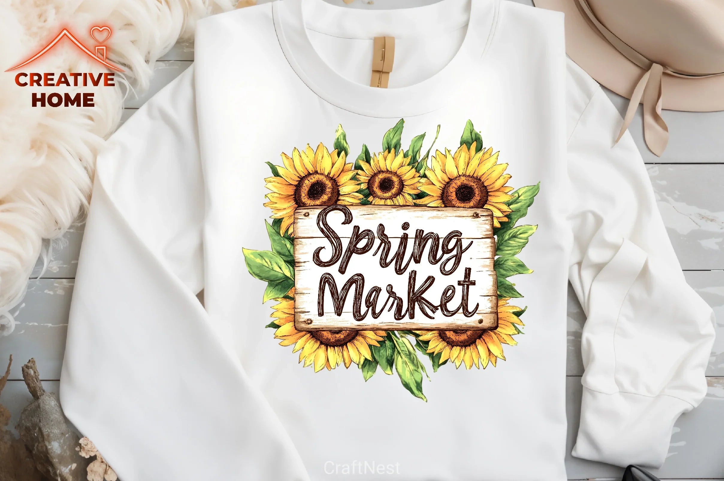 Spring Market Clipart Bundle - CraftNest - Digital Crafting and Art