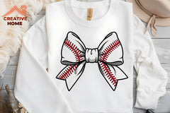 Baseball Stitch Bow Clipart Bundle - CraftNest - Digital Crafting and Art