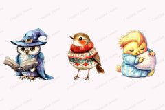 Funny Birds Clipart Bundle 13 - CraftNest - Digital Crafting and Art