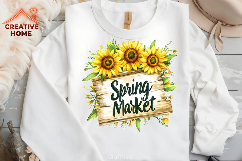 Spring Market Clipart Bundle 6 - CraftNest - Digital Crafting and Art