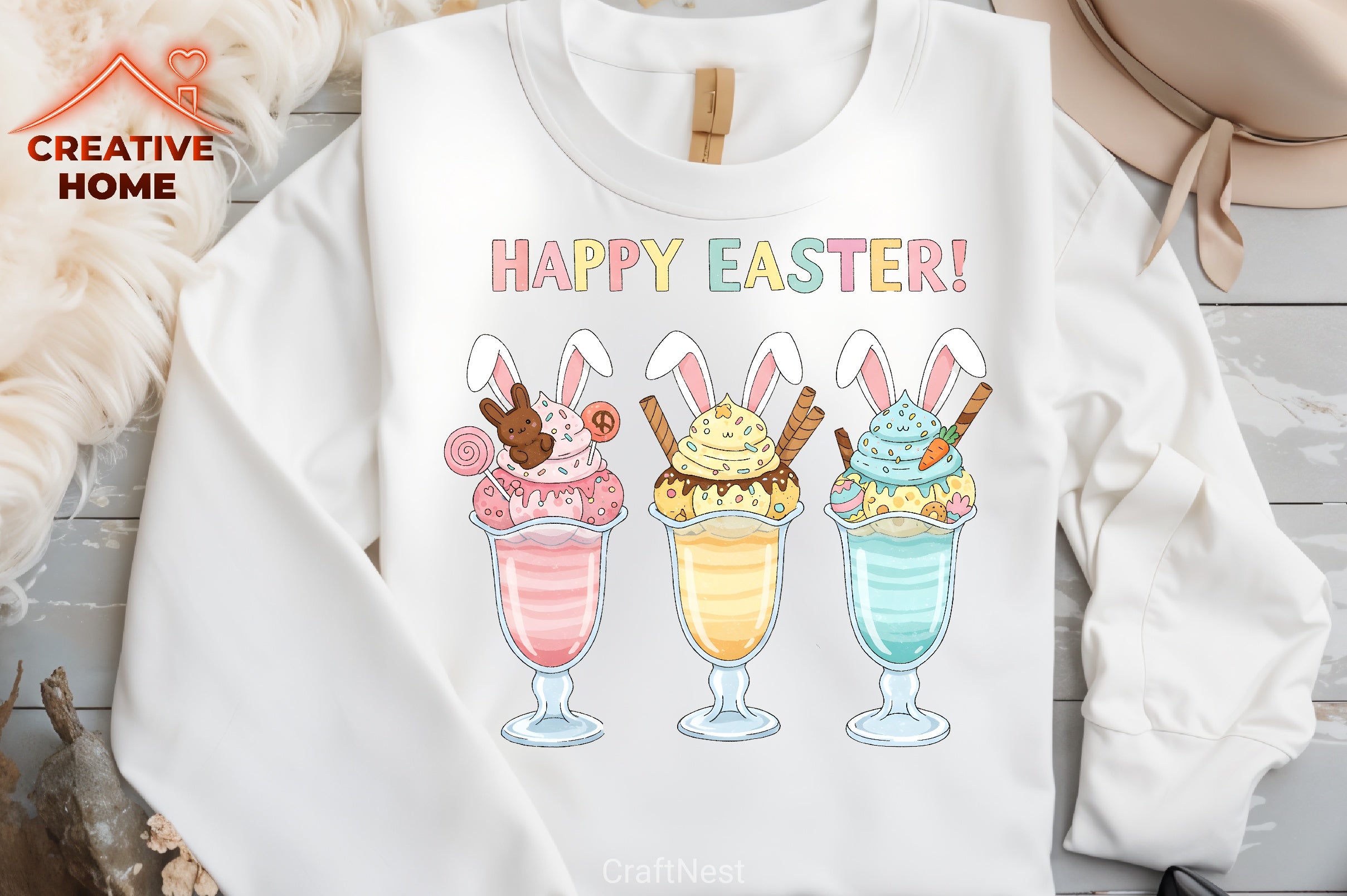 Groovy Easter Coffee Clipart Bundle 2 - CraftNest - Digital Crafting and Art