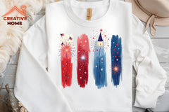 Patriotic Day Brushstrokes Clipart Bundle - CraftNest - Digital Crafting and Art