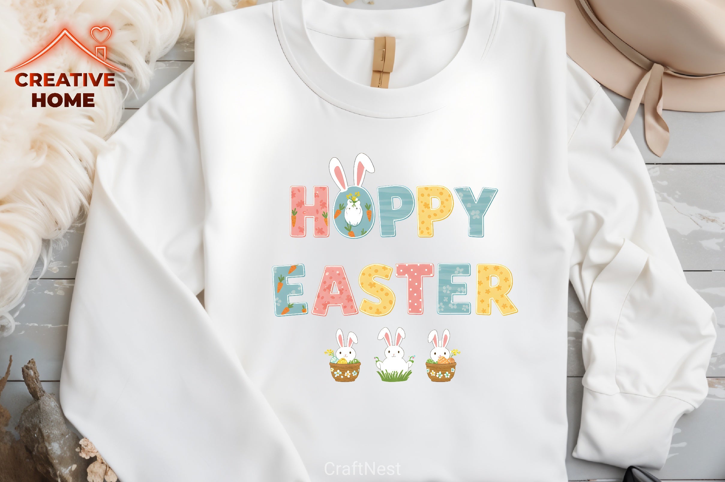 Groovy Easter Clipart Bundle - CraftNest - Digital Crafting and Art