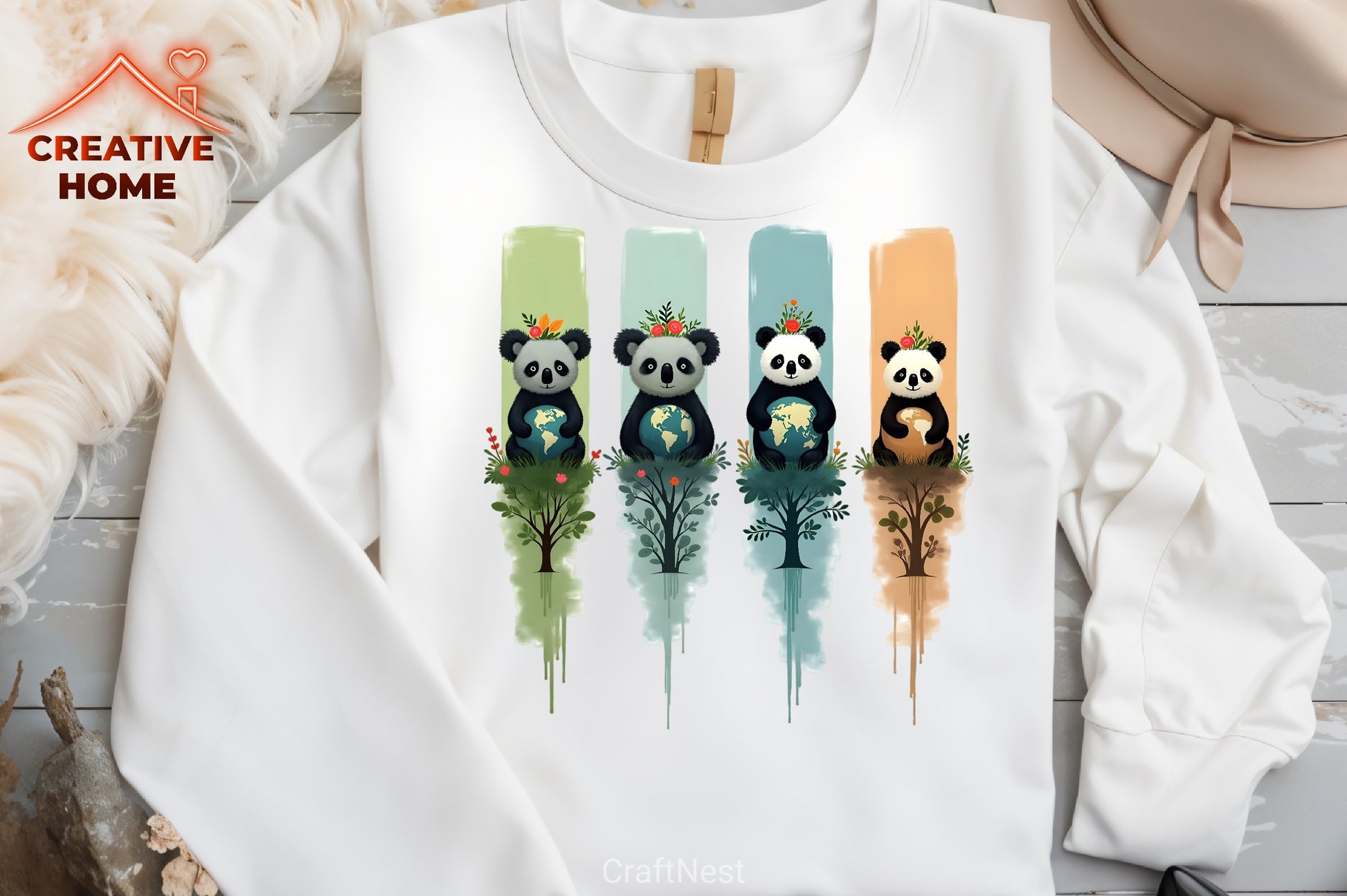 Earth Day Animal Brushstrokes Clipart Bundle - CraftNest - Digital Crafting and Art