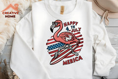 Patriotic Flamingo Surfboard Clipart Bundle - CraftNest - Digital Crafting and Art