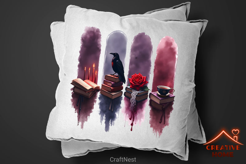 Gothic Brushstroke Clipart Bundle - CraftNest - Digital Crafting and Art