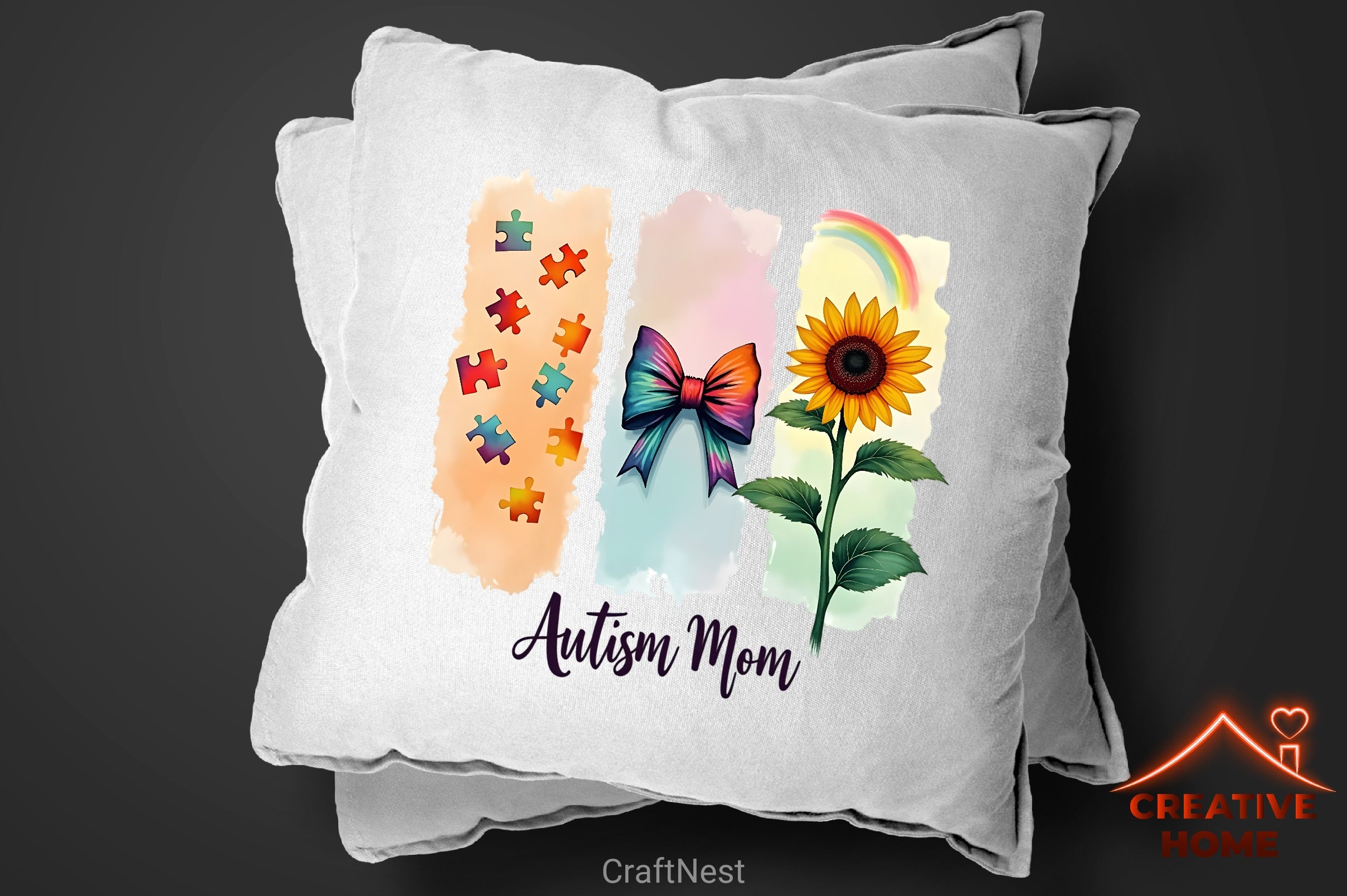 Autism Awareness Mom Clipart Bundle - CraftNest - Digital Crafting and Art